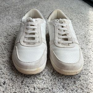 White Target sneakers